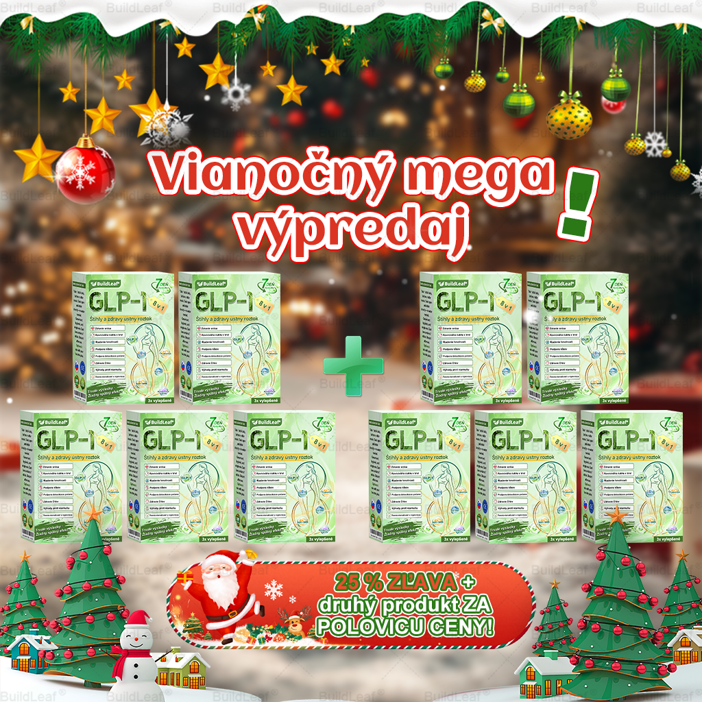 🎄 𝓥𝓲𝓪𝓷𝓸č𝓷ý 𝓿ý𝓹𝓻𝓮𝓭𝓪𝓳! 🔥 | 𝓑𝓾𝓲𝓵𝓭𝓛𝓮𝓪𝓯® 𝓖𝓛𝓟-1 8-𝓿-1 𝓢𝓵𝓲𝓶 & 𝓗𝓮𝓪𝓵𝓽𝓱𝔂 𝓞𝓻á𝓵𝓷𝓮 𝓻𝓲𝓮š𝓮𝓷𝓲𝓮(Stačí raz denne, výsledky vidno už za 7 dní)✅ Pomáha pri obezite, srdci, cukrovke, spánkovom apnoe, trávení aj kĺboch